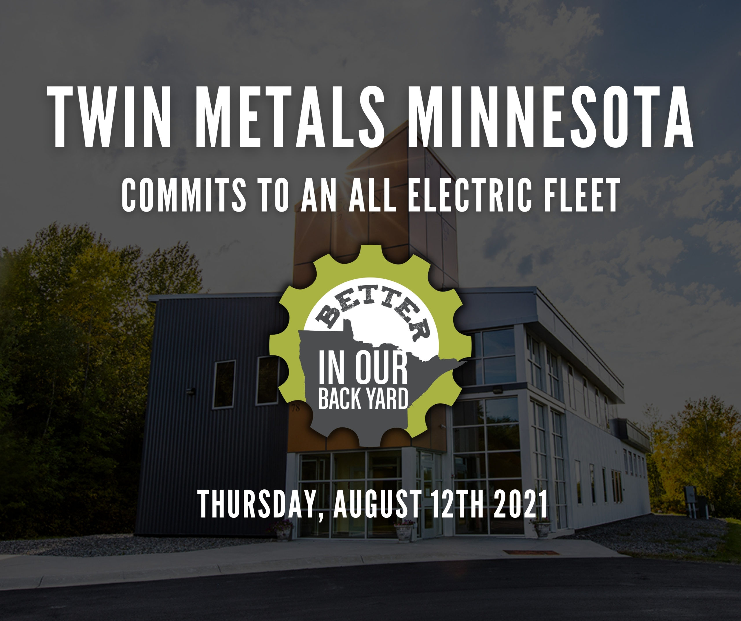 TWIN METALS COMMITS TO ELECTRIC VEHICLES